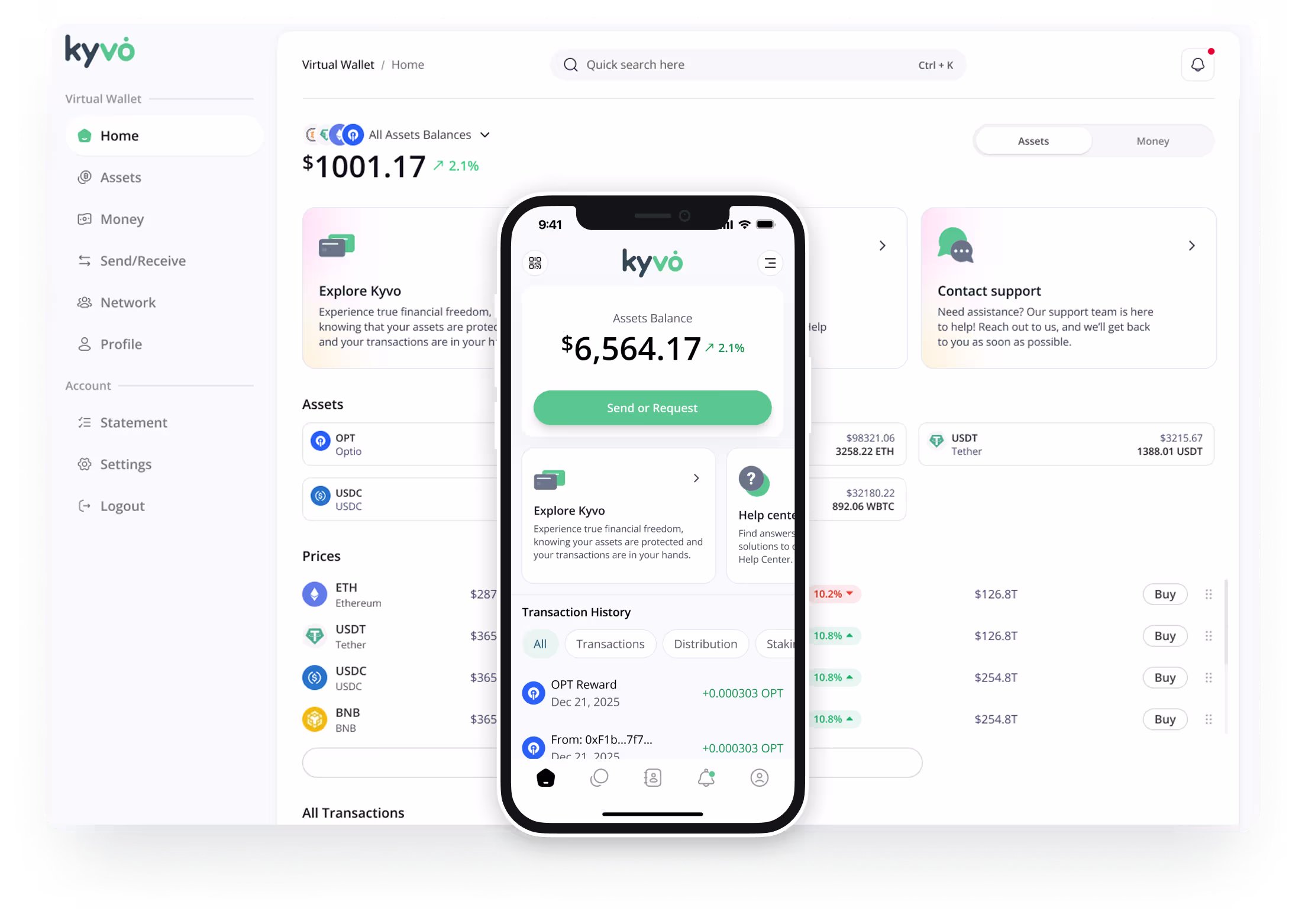 Kyvo Wallet